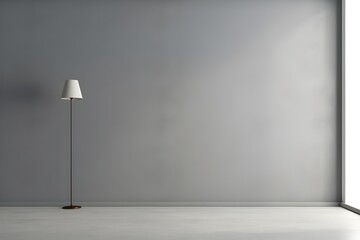white wall with spotlights