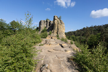 Wanderziele Halberstadt Klusfelsen