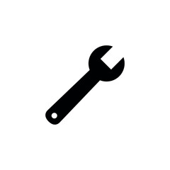 Wrench Icon Vector Design Template