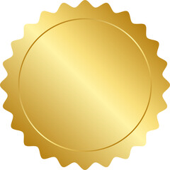 golden label badge sticker
