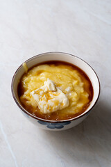 Hasty Pudding Cheesy traditional Italian polenta or boiled cornmeal