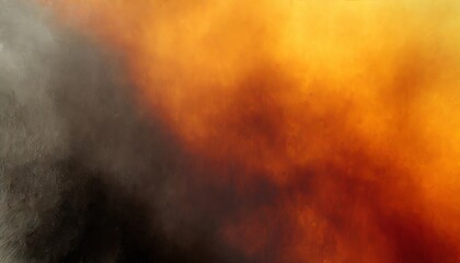 fiery yellow burnt orange copper red brown gray black abstract background. Color gradient , generated by AI