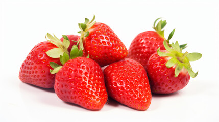 Fresh red and tasty strawberries.
