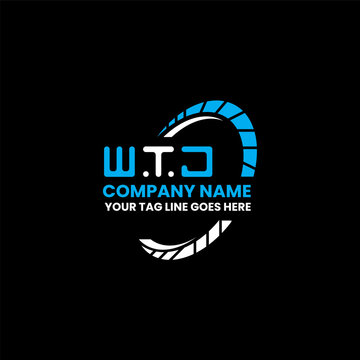 WTJ letter logo vector design, WTJ simple and modern logo. WTJ luxurious alphabet design  