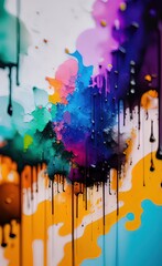 Abstract texture multi-colored background