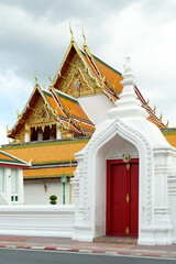 Wat Suthat Thepwararam.  In Bangkok, Thailand