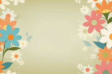 flower background desktop wallpaper cute vector