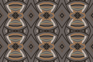 Motif Ikat Floral Paisley Embroidery Background. Ikat Chevron Geometric Ethnic Oriental Pattern Traditional. Ikat Aztec Style Abstract Design for Print Texture,fabric,saree,sari,carpet.