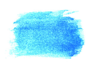 Wasserfarbe Textur in blau gemalt mit Pinsel