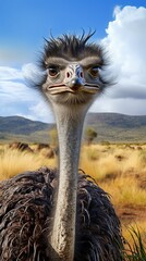 Graceful Ostriches: Stunning Imagery Showcasing the Elegance and Unique Traits of These Majestic Birds
