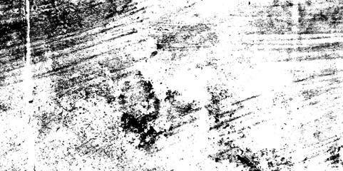 Cracked Black and white Dust overlay distress grungy effect paint. Black and white grunge seamless texture. Dust and scratches grain texture on white and black background.