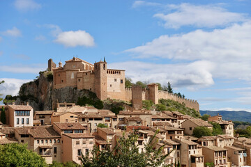 Fototapeta premium View of the Alquezar Village in Spain