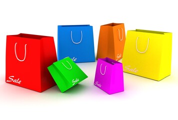 sale 3d  illustration