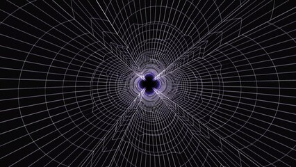 abstract tunnel background - Powered by Adobe