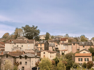 Obraz premium Downtown Limoges Unveiled: Captivating Street Views in France