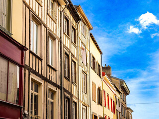 Obraz premium Downtown Limoges Unveiled: Captivating Street Views in France