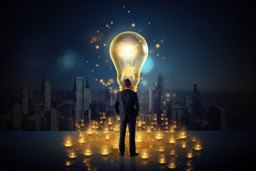 Business development inovation concept Generative ai