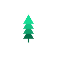 Pine Tree Logo Vector. Pine Icon