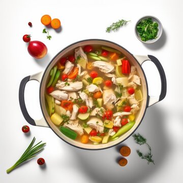 Chicken Soup w Vegetables