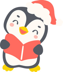 Cute Christmas Penguin Calor