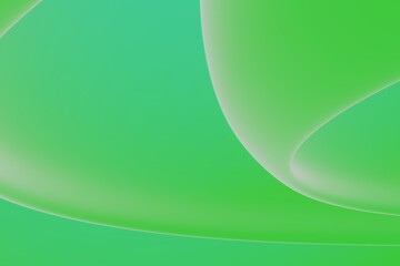 抽象的な優しい曲線とグラデーション