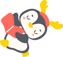 Cute Christmas Penguin Calor