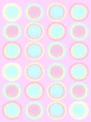 seamless pattern with circles
