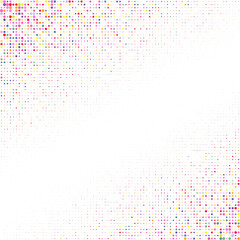 pattern with colorful  dots
