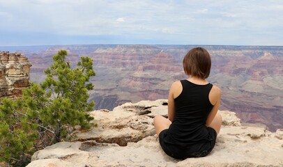 Fototapeta na wymiar Grand Canyon - observation
