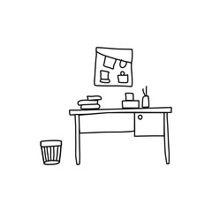 cozy workplace workshop