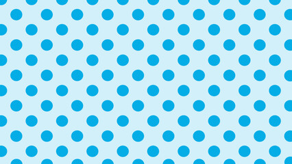 Blue background seamless pattern with dots