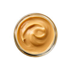 Peanut sauce isolated on transparent background