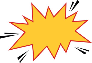 Starburst vector icon. Sale sticker, Offer tag, starburst, Retro Stars for Marketing, Discount sticker, sunburst badge, promotional badge, shopping labels, Starburst in yellow