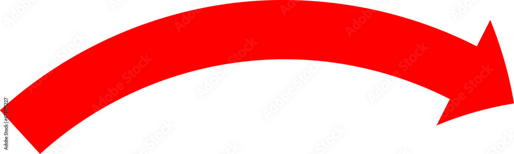 Poster red arrow icon indicating different direction. a set icons isolated on a white background for websit