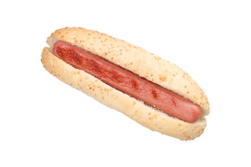 PNG,delicious hot dog, isolated on white background