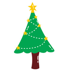 Cute Christmas Tree Set