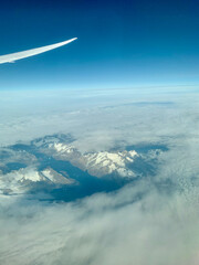 Survol du Groënland en avion