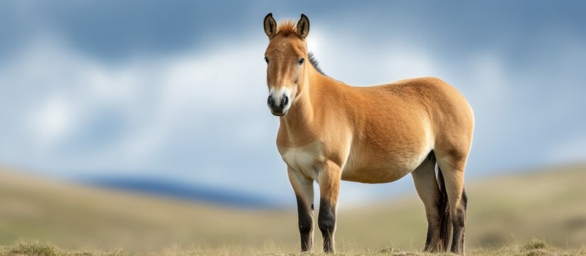 Picture capturing the Przewalski s Horse