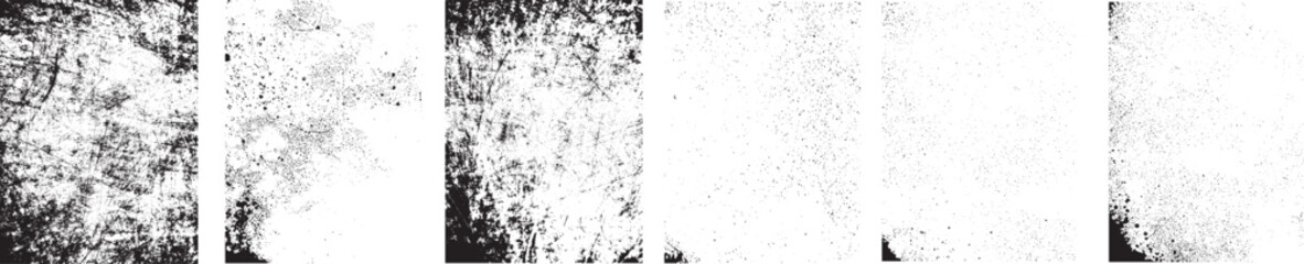 Grunge Urban Backgrounds set.Texture Vector.Dust Overlay Distress Grain ,Simply Place illustration over any Object to Create grungy Effect .abstract,splattered , dirty, texture for your design. 