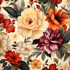 seamless floral background