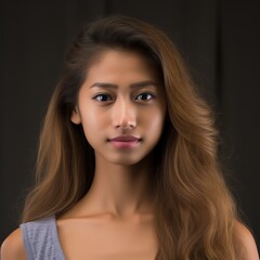 Naklejka premium portrait of a woman