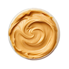 Peanut butter isolated on transparent background