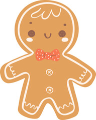 Christmas Gingerbread Man Cookie