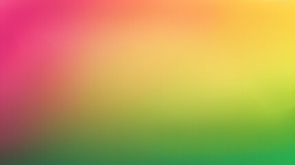 Obraz premium Abstract gradient background pink green yellow magenta vibrant grainy texture website header poster banner abstract design. Generative AI.