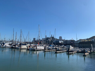 Fototapeta na wymiar Pier 39 à San Francisco en Californie, Etats-Unis