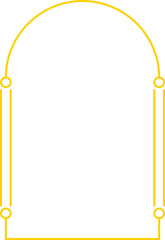 Arch Monoline Frame Aesthetic