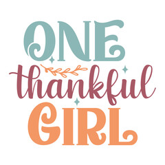 One Thankful Girl