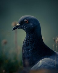 Close-up image of a pigeon