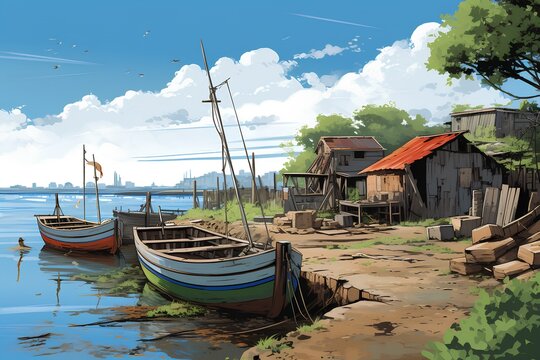 漁港の風景-6
