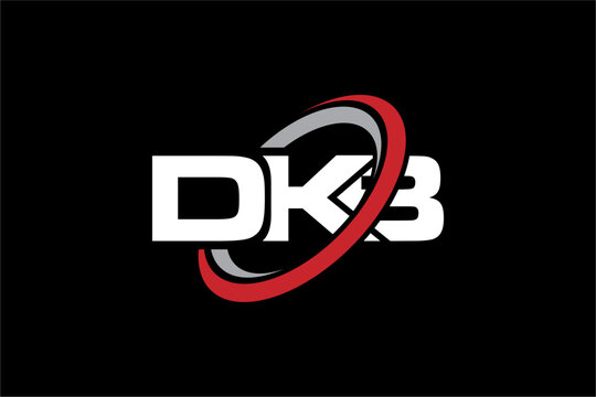 DKB creative letter logo design vector icon illustration